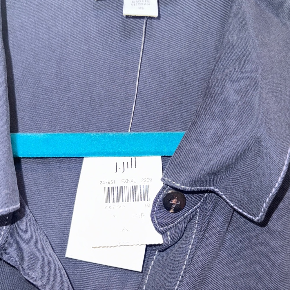 J. Jill Deep Blue Maxi Dress - Picture 2 of 6